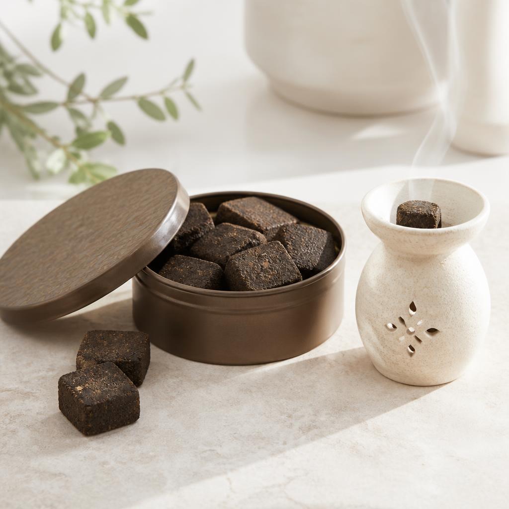 Bakhoor Blocks — Oil-soaked woodchips for coal or a burner